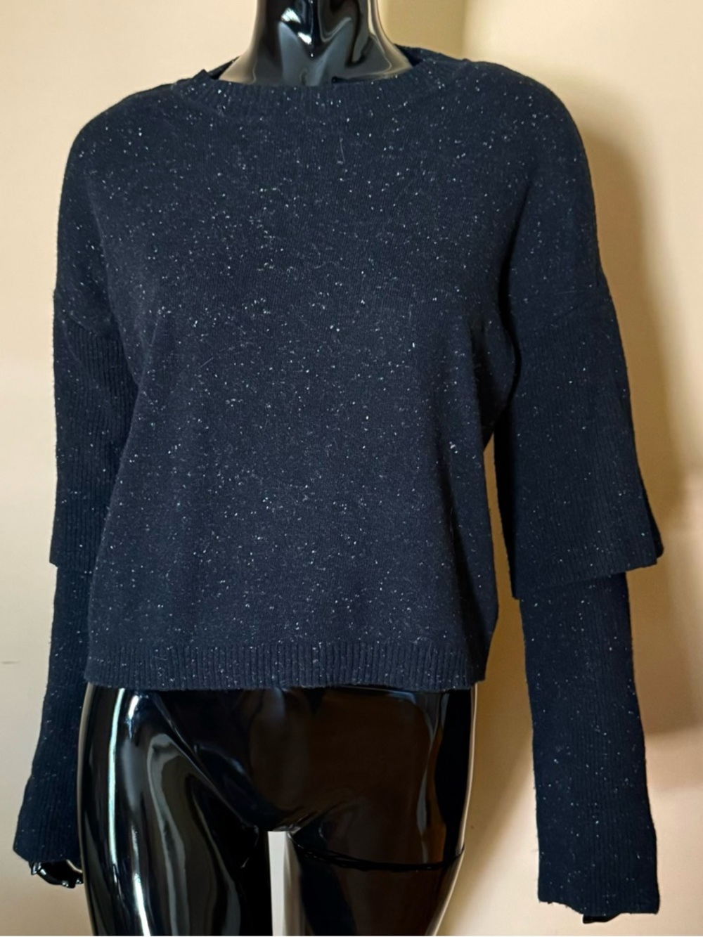 MOTH tiered bell sleeve sweater NWOT